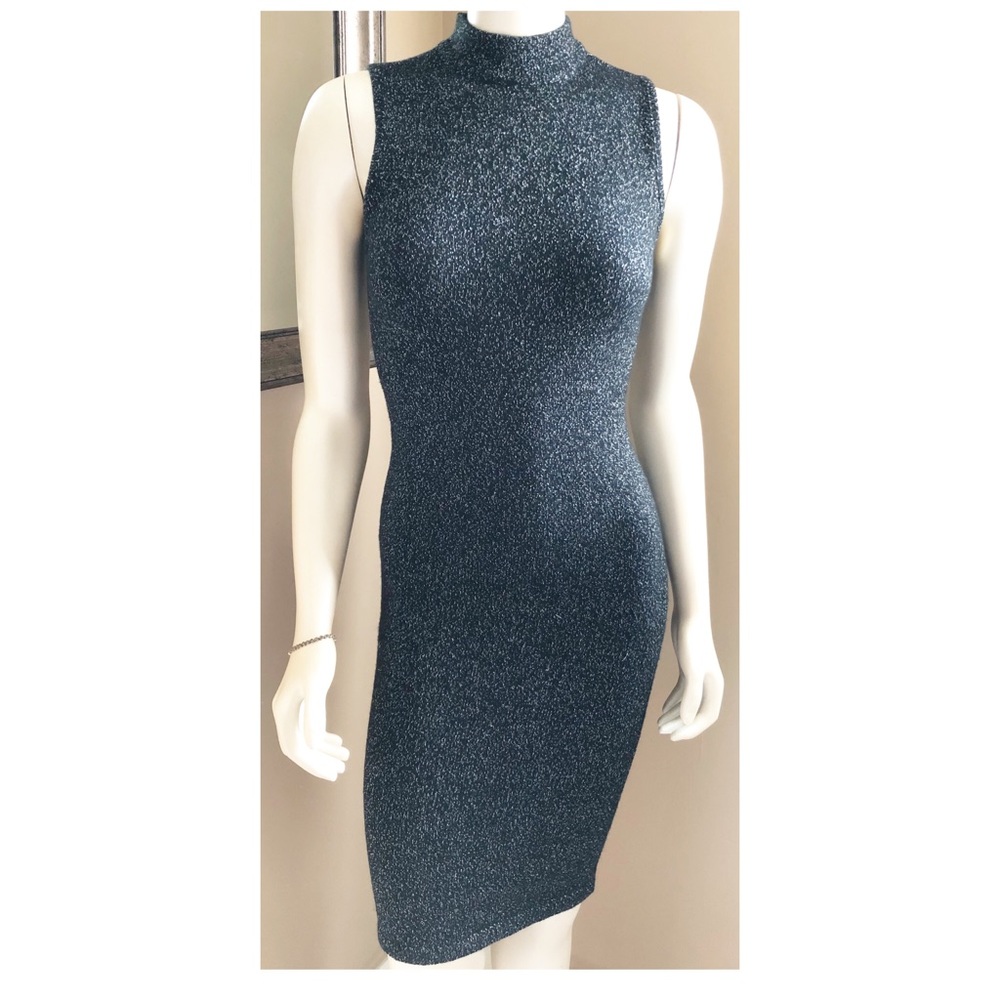Metallic ♥️ Contour Midi Dress